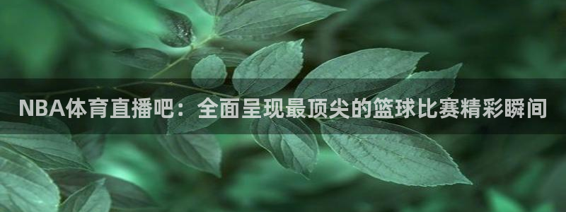 NBA体育直播吧：全面呈现最顶尖的篮球比赛精彩瞬间